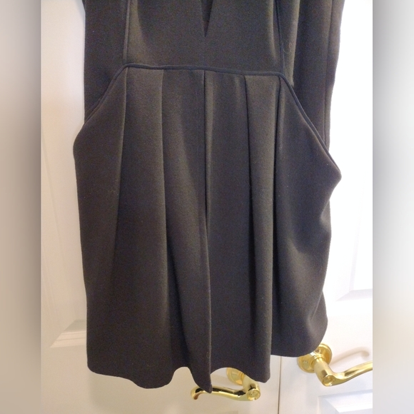 FREE PEOPLE Romper Troublemaker Plunge w/ Pockets! Black 6 - Picture 12 of 14